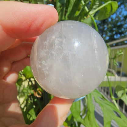 Blue Rose Quartz Sphere #25E