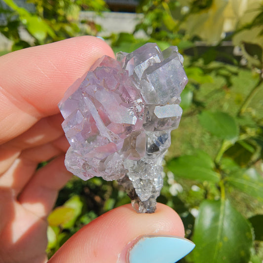 Purple Fluorite from Xiayang Mine #35S