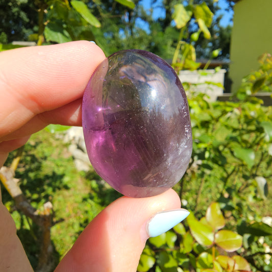 Amethyst Palmstone #9H