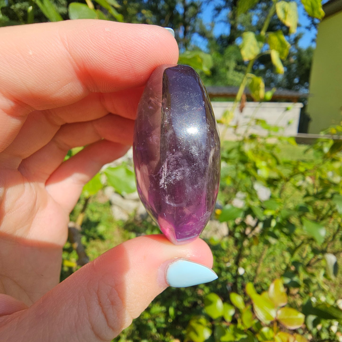 Amethyst Palmstone #11T