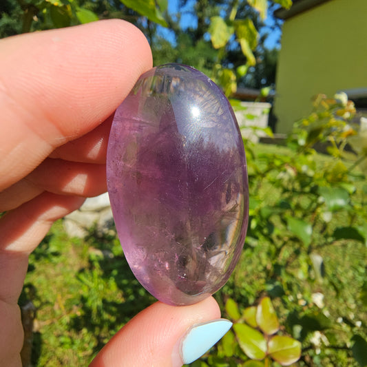 Amethyst Palmstone #8.5D