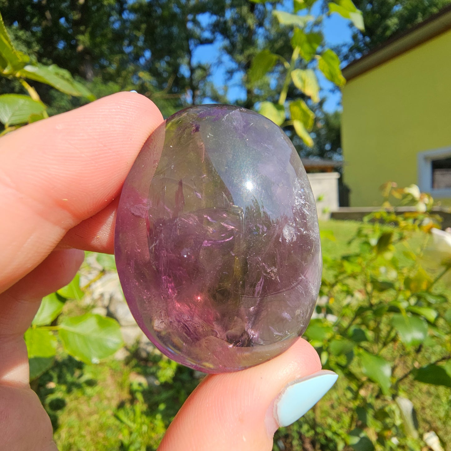 Amethyst Palmstone #11E