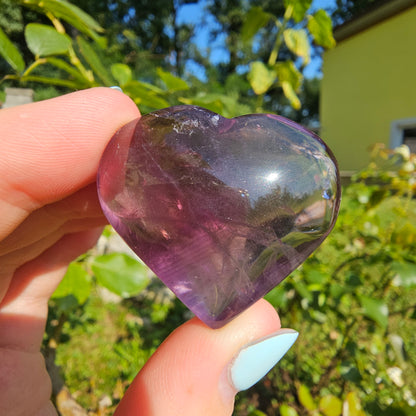 Amethyst Heart #9A