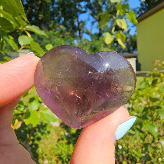 Amethyst Heart #10C