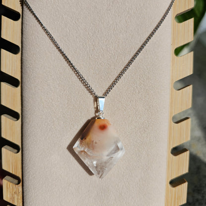 Amphibole Quartz Pendant (#29A)