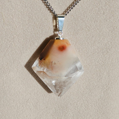 Amphibole Quartz Pendant (#29A)