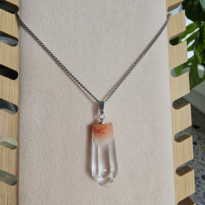 Amphibole Quartz Pendant (#29D)