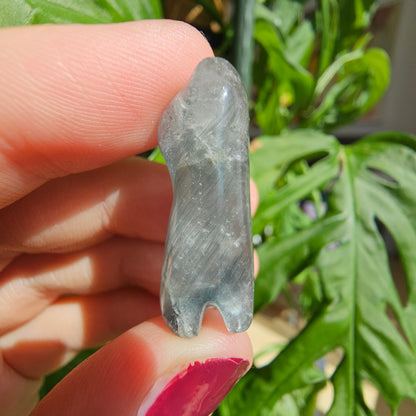 "Blue Tara" Quartz Cat (#25E)