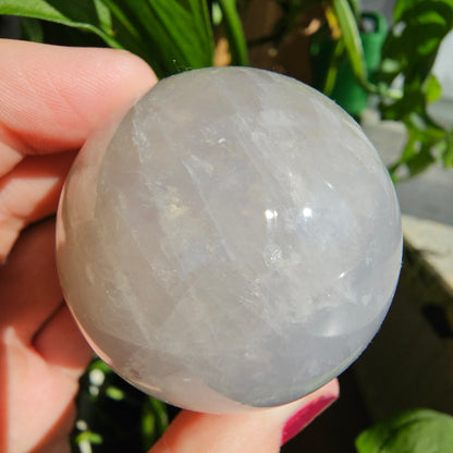 Blue Rose Quartz Sphere #25D