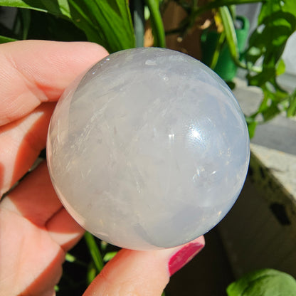 Blue Rose Quartz Sphere #25D