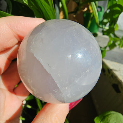 Blue Rose Quartz Sphere #25D