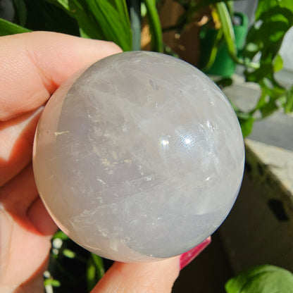 Blue Rose Quartz Sphere #25D