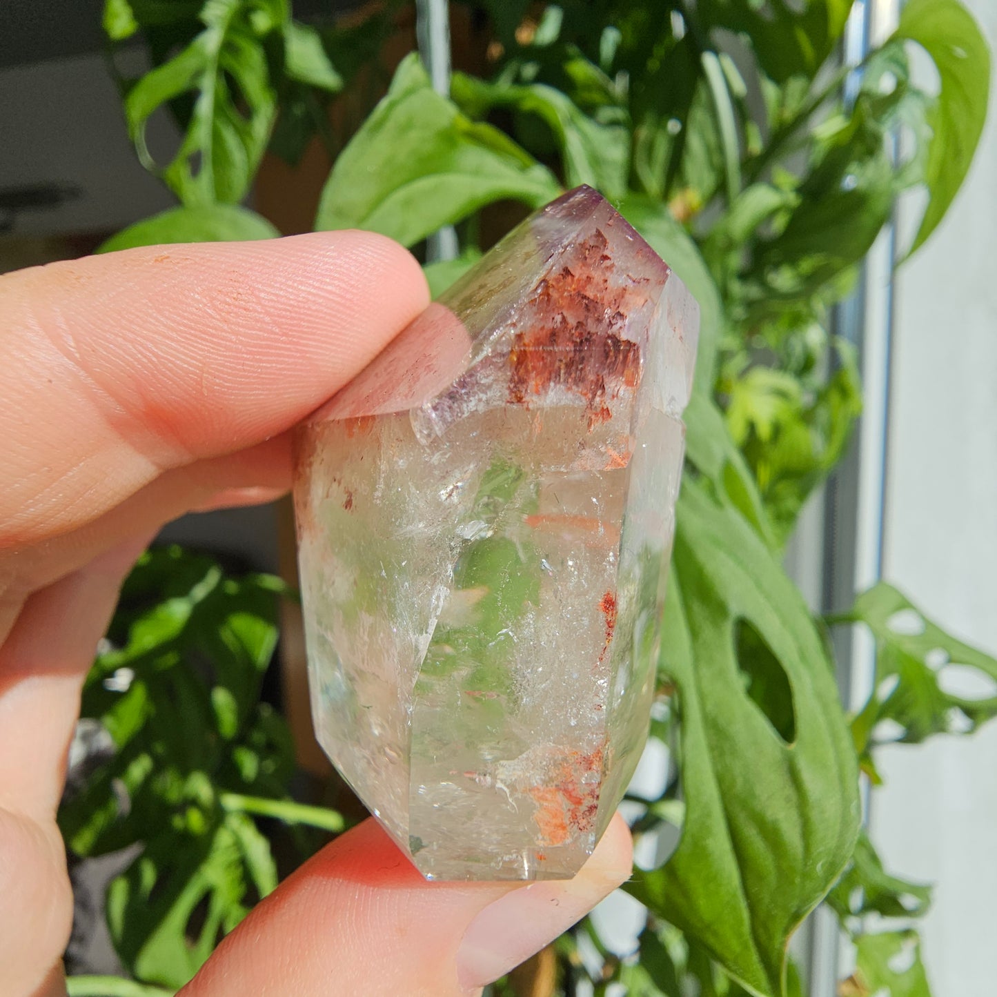 "Dreamcoat Lemurian" Quartz Tower #37C