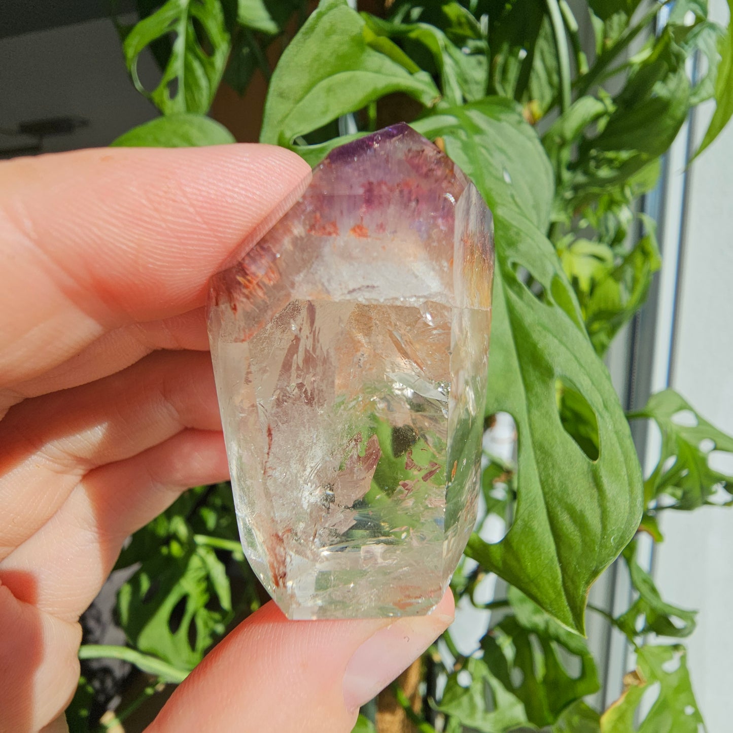 "Dreamcoat Lemurian" Quartz Tower #37C