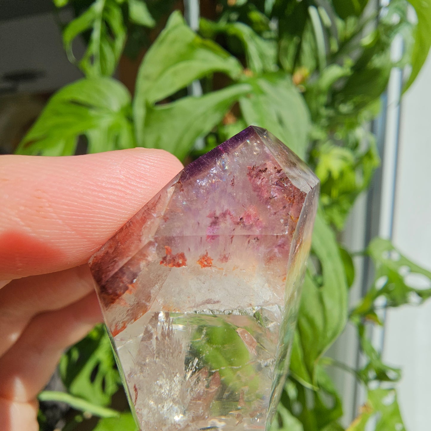 "Dreamcoat Lemurian" Quartz Tower #37C