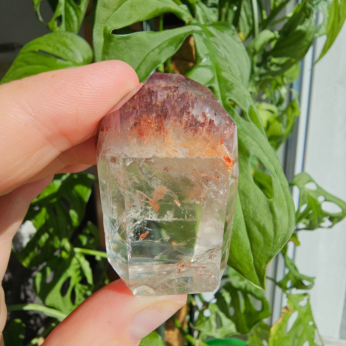 "Dreamcoat Lemurian" Quartz Tower #37C