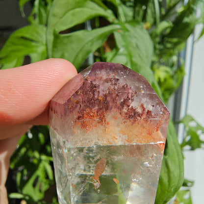 "Dreamcoat Lemurian" Quartz Tower #37C