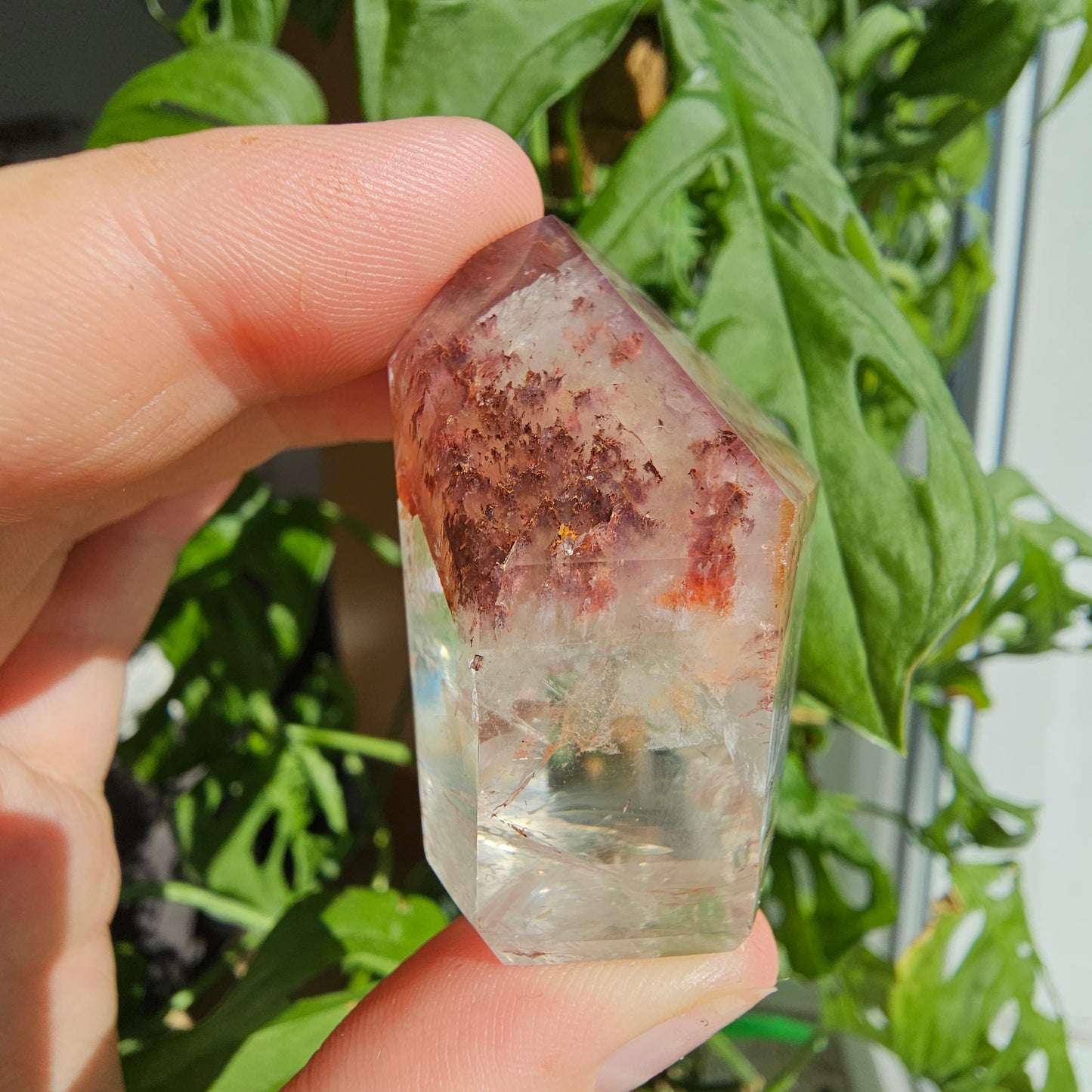 "Dreamcoat Lemurian" Quartz Tower #37C