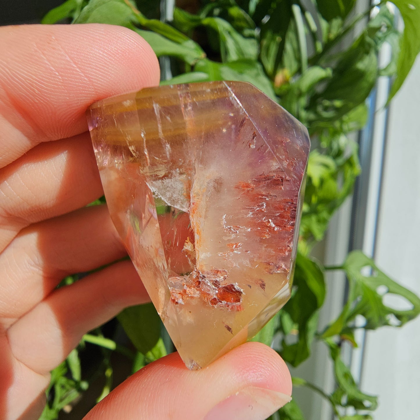 "Dreamcoat Lemurian" Quartz Freeform #33F