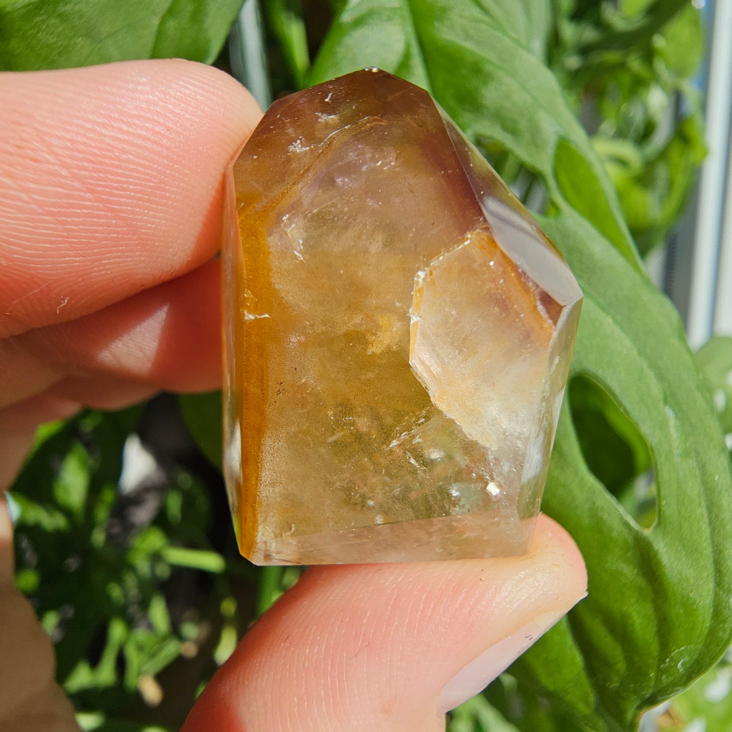 "Dreamcoat Lemurian" Quartz Tower #16G