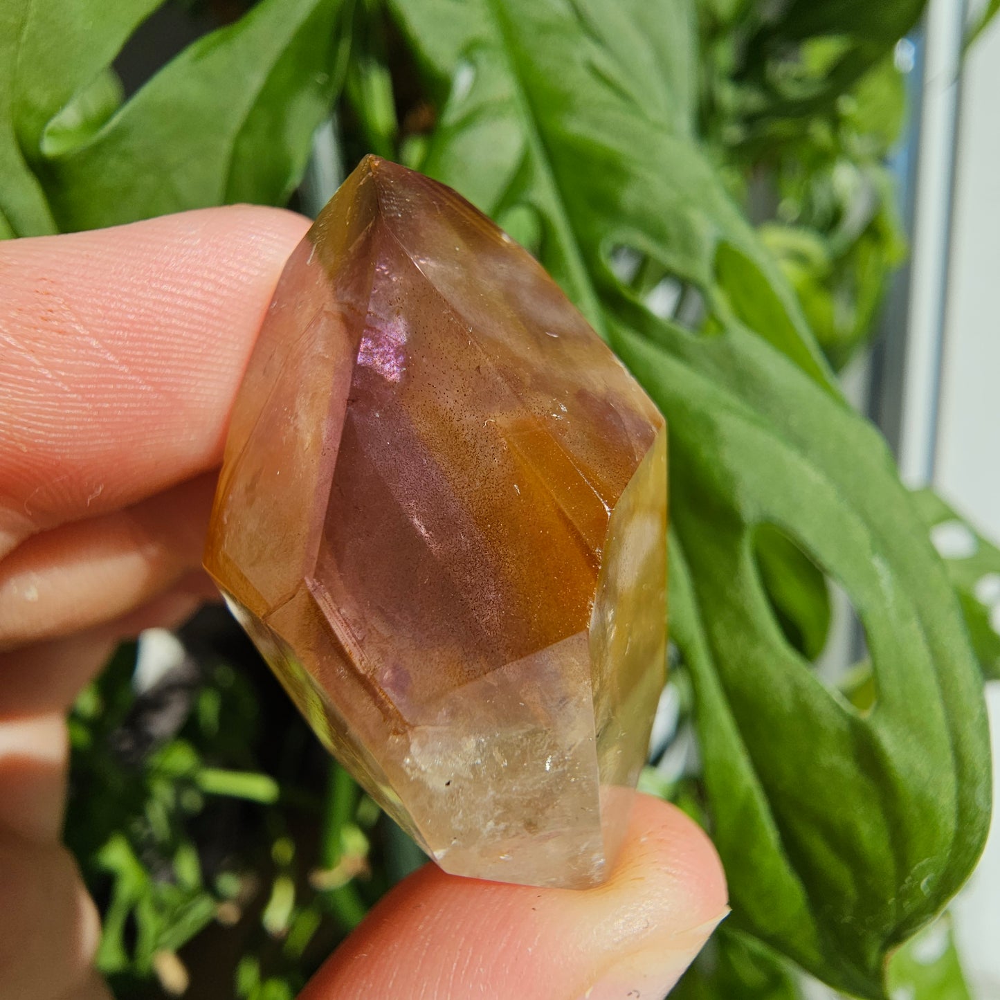 "Dreamcoat Lemurian" Quartz Tower #16G