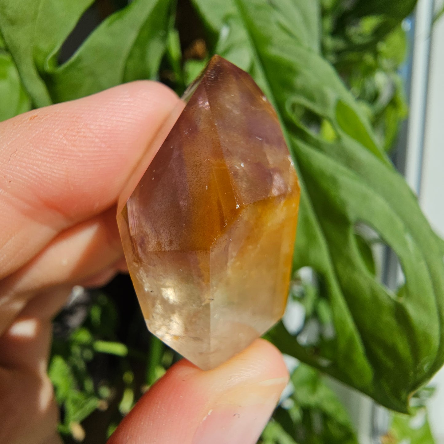 "Dreamcoat Lemurian" Quartz Tower #16G