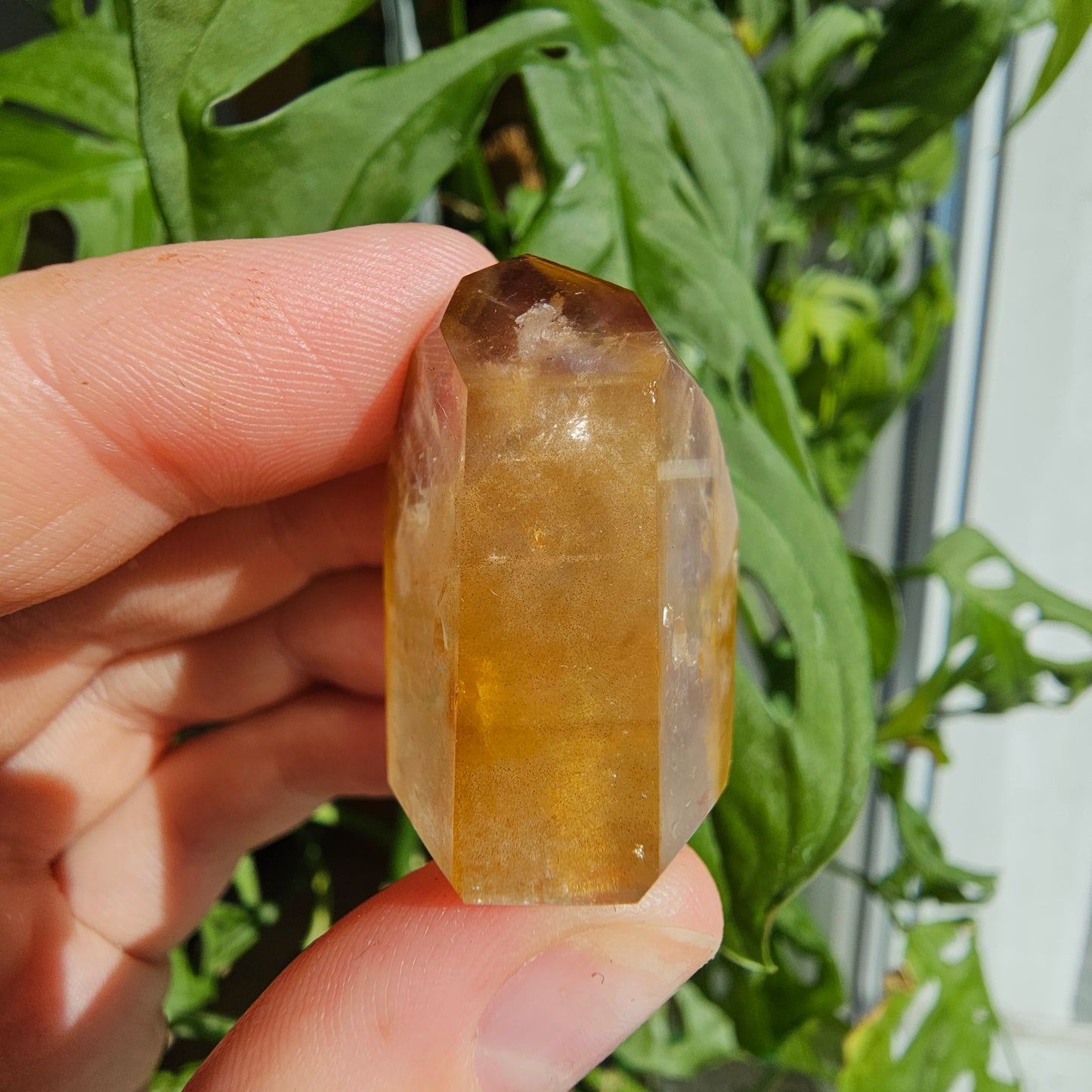 "Dreamcoat Lemurian" Quartz Tower #16G