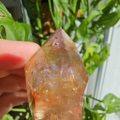 "Dreamcoat Lemurian" Quartz Tower #26i