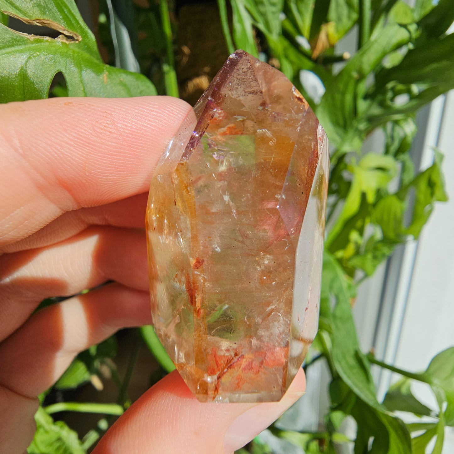 "Dreamcoat Lemurian" Quartz Tower #26i