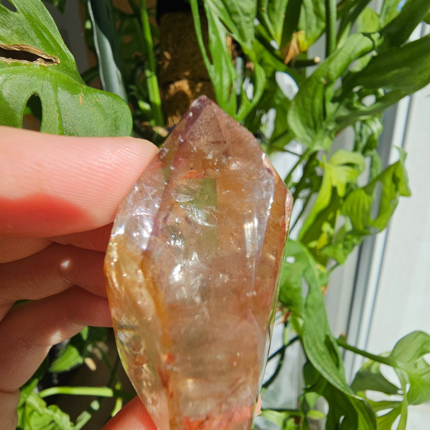 "Dreamcoat Lemurian" Quartz Tower #26i