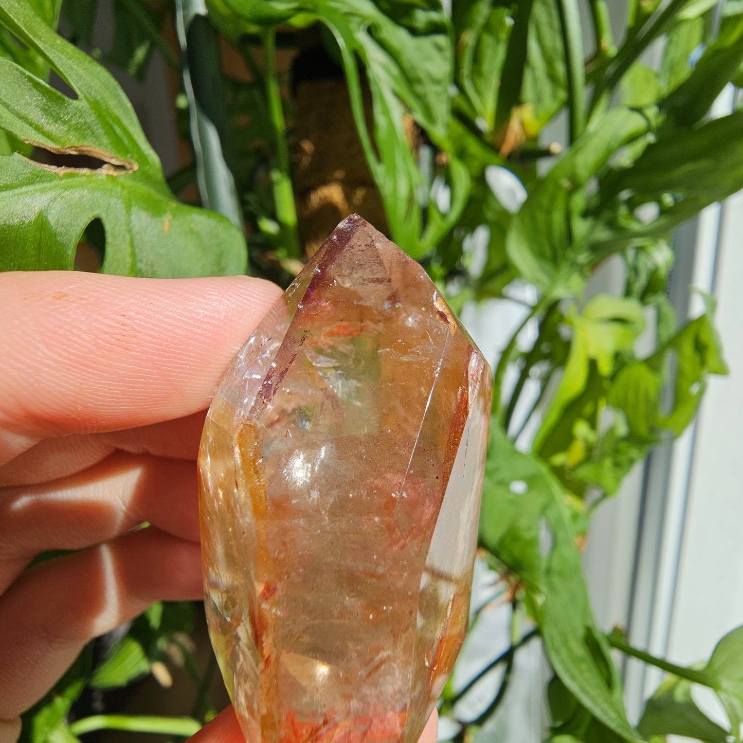 "Dreamcoat Lemurian" Quartz Tower #26i