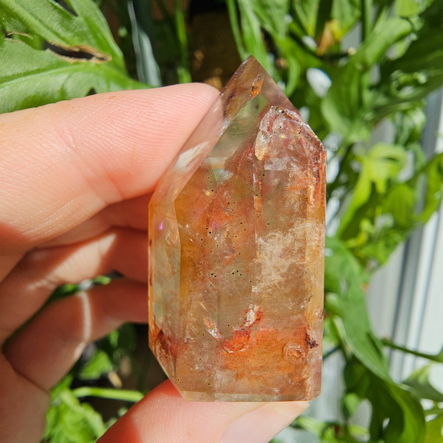 "Dreamcoat Lemurian" Quartz Tower #26i