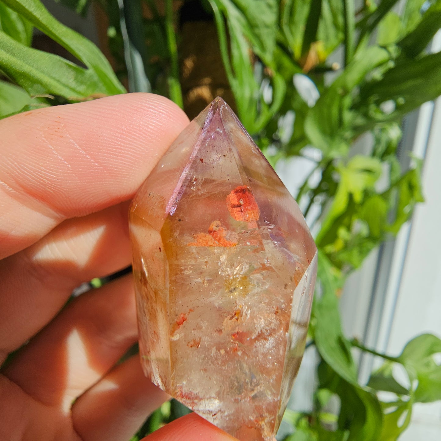 "Dreamcoat Lemurian" Quartz Tower #26i