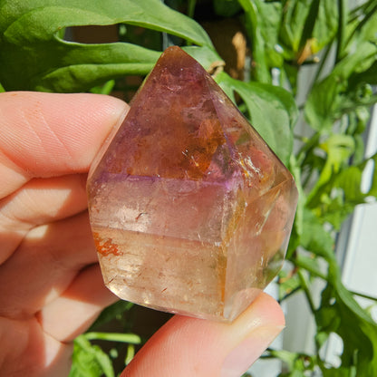 "Dreamcoat Lemurian" Quartz Tower #31K