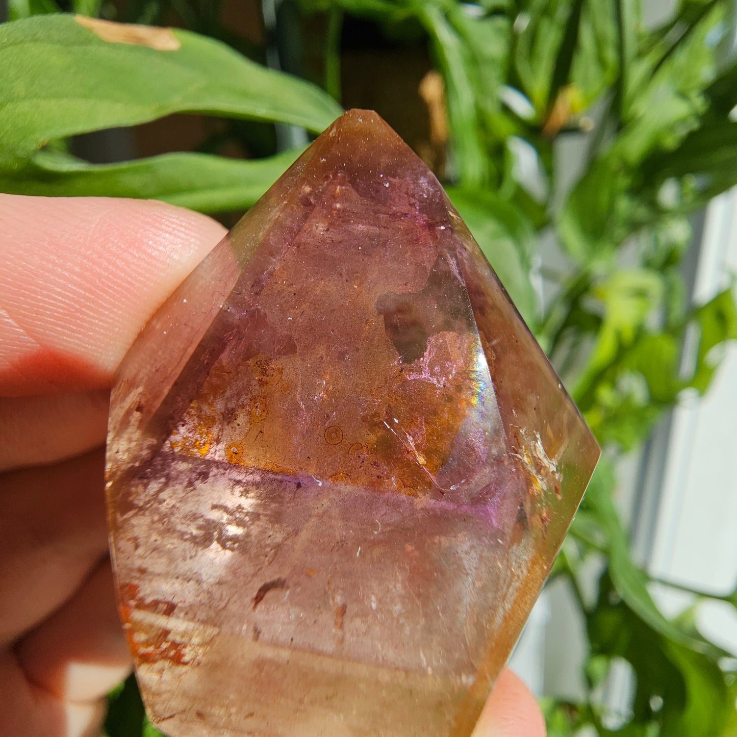 "Dreamcoat Lemurian" Quartz Tower #31K