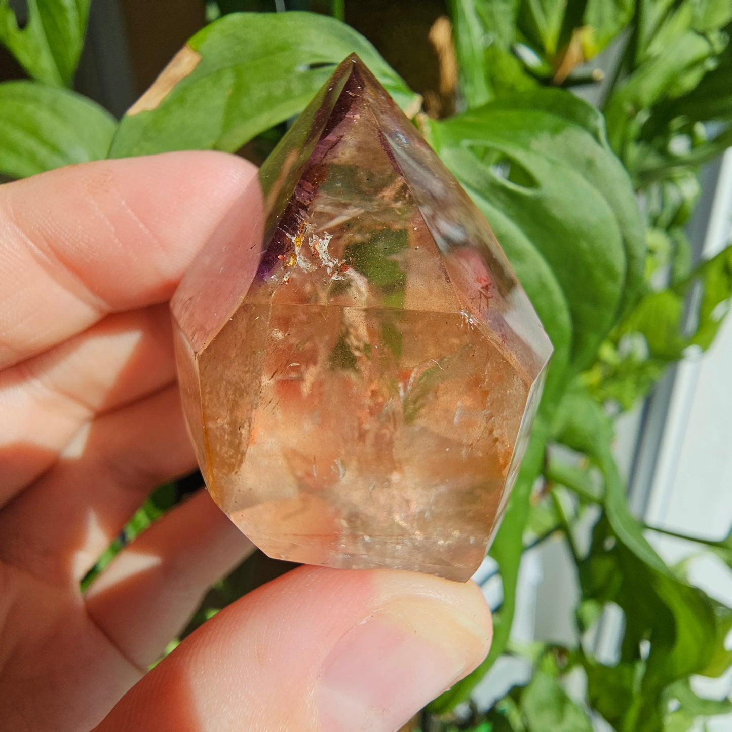 "Dreamcoat Lemurian" Quartz Tower #31K