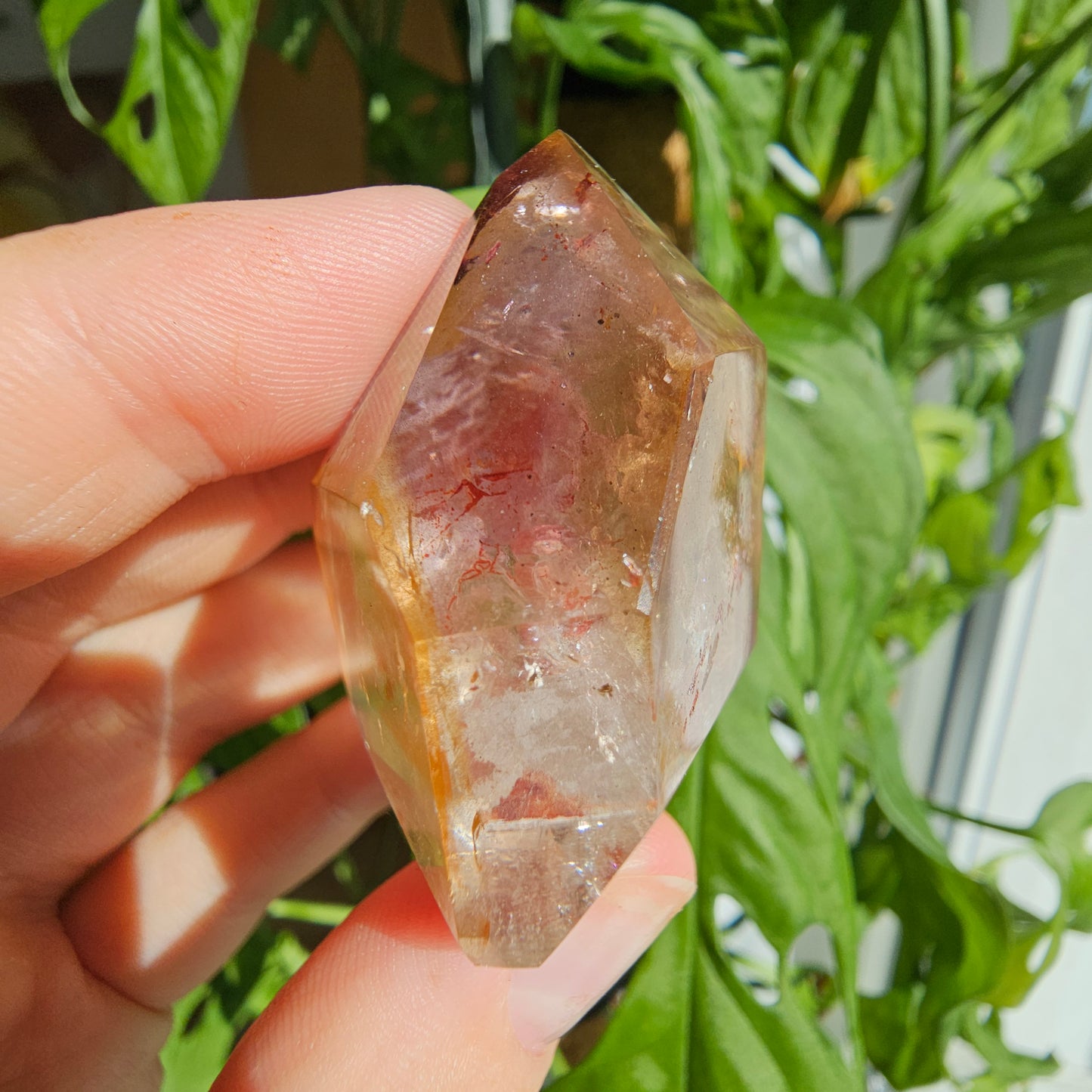 "Dreamcoat Lemurian" Quartz Tower #31K