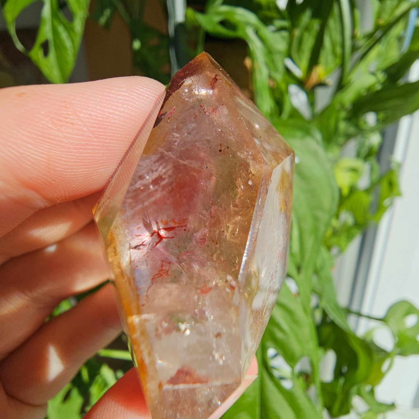 "Dreamcoat Lemurian" Quartz Tower #31K