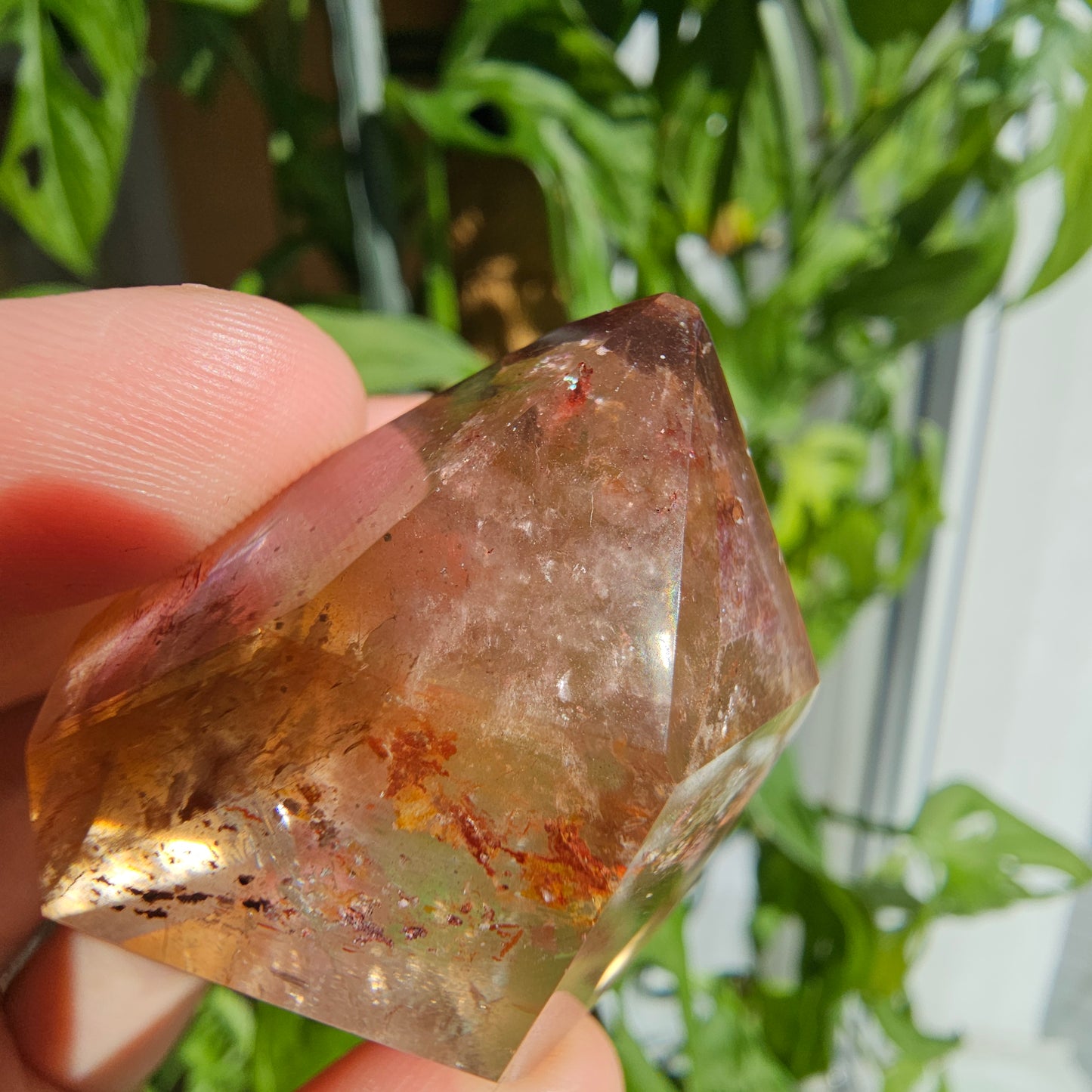 "Dreamcoat Lemurian" Quartz Tower #31K