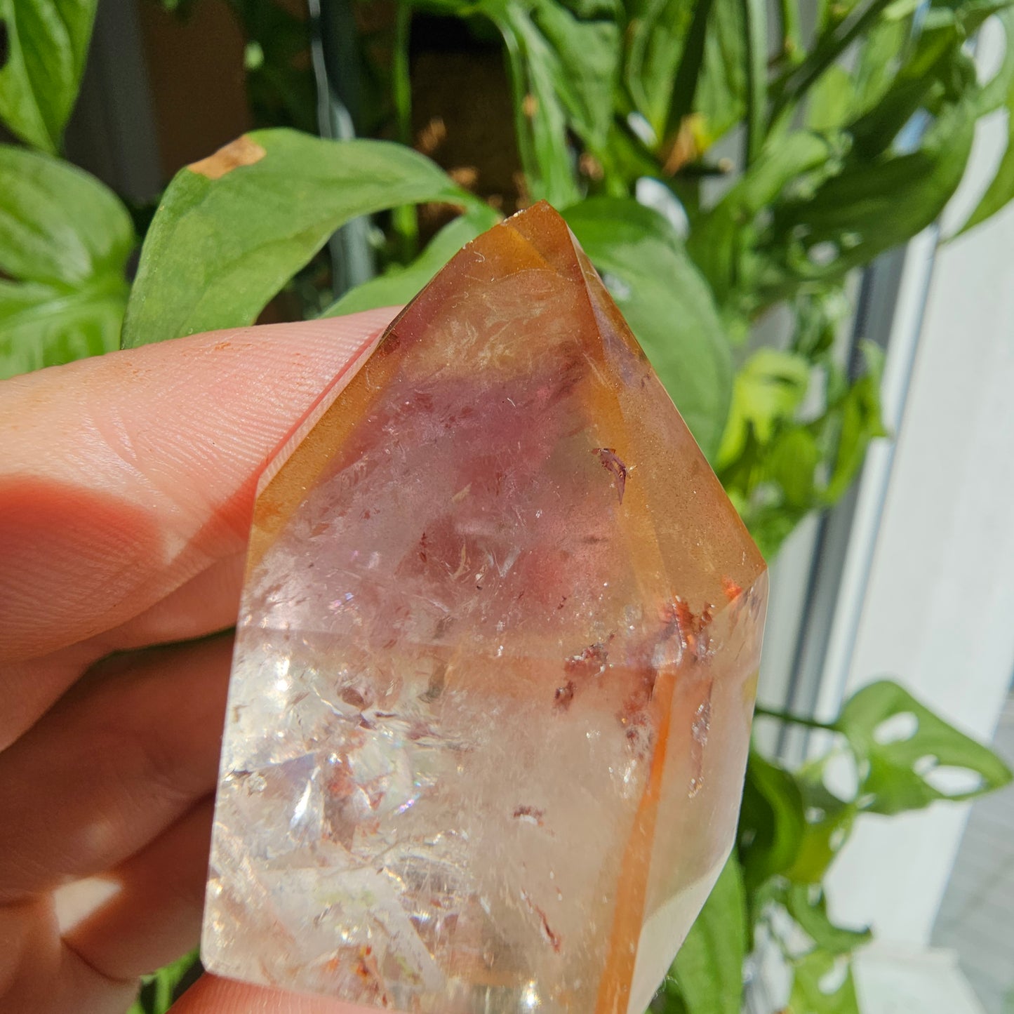 "Dreamcoat Lemurian" Quartz Tower #32L