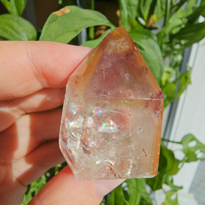 "Dreamcoat Lemurian" Quartz Tower #32L