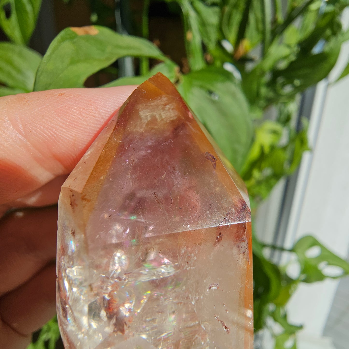 "Dreamcoat Lemurian" Quartz Tower #32L