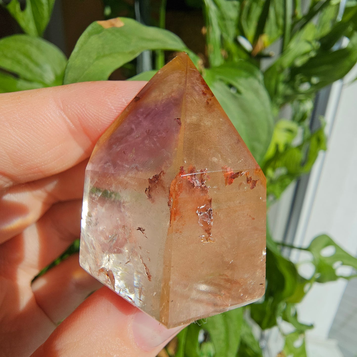 "Dreamcoat Lemurian" Quartz Tower #32L