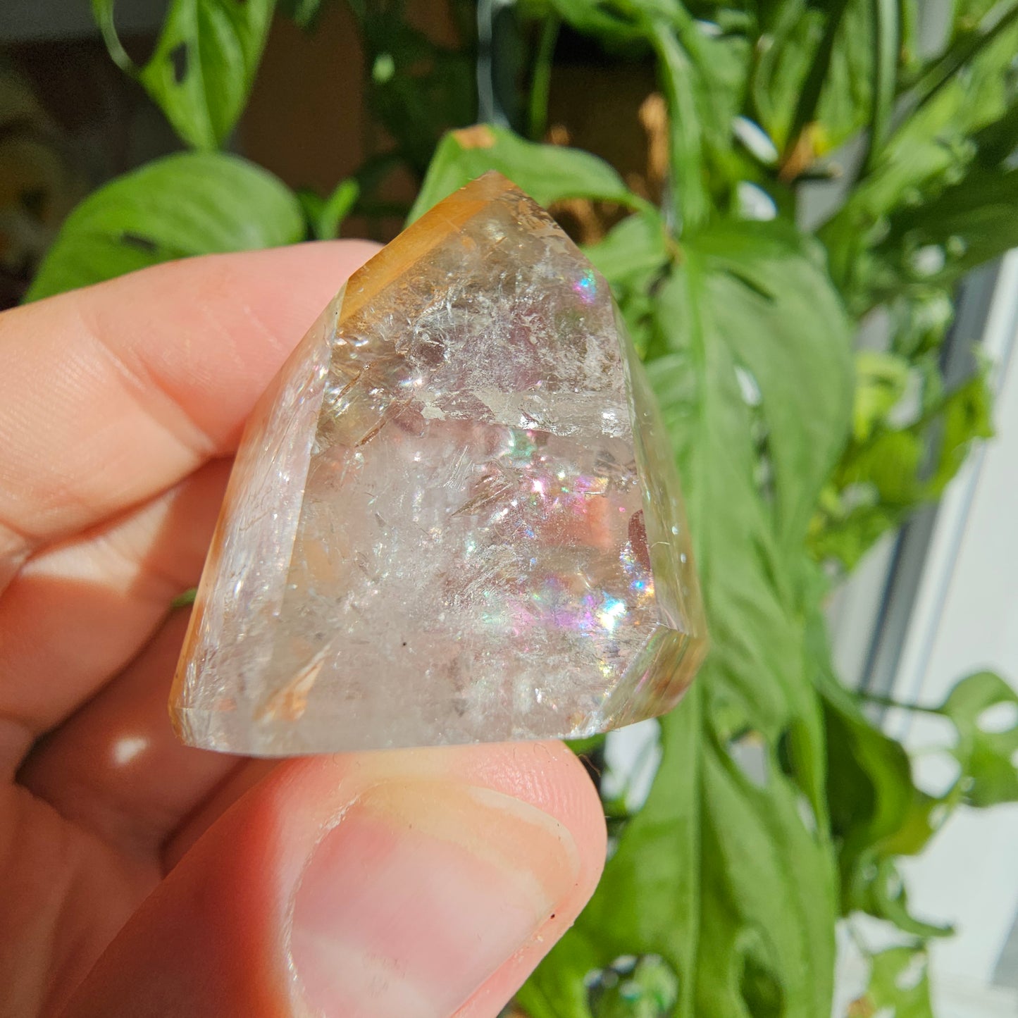 "Dreamcoat Lemurian" Quartz Tower #32L