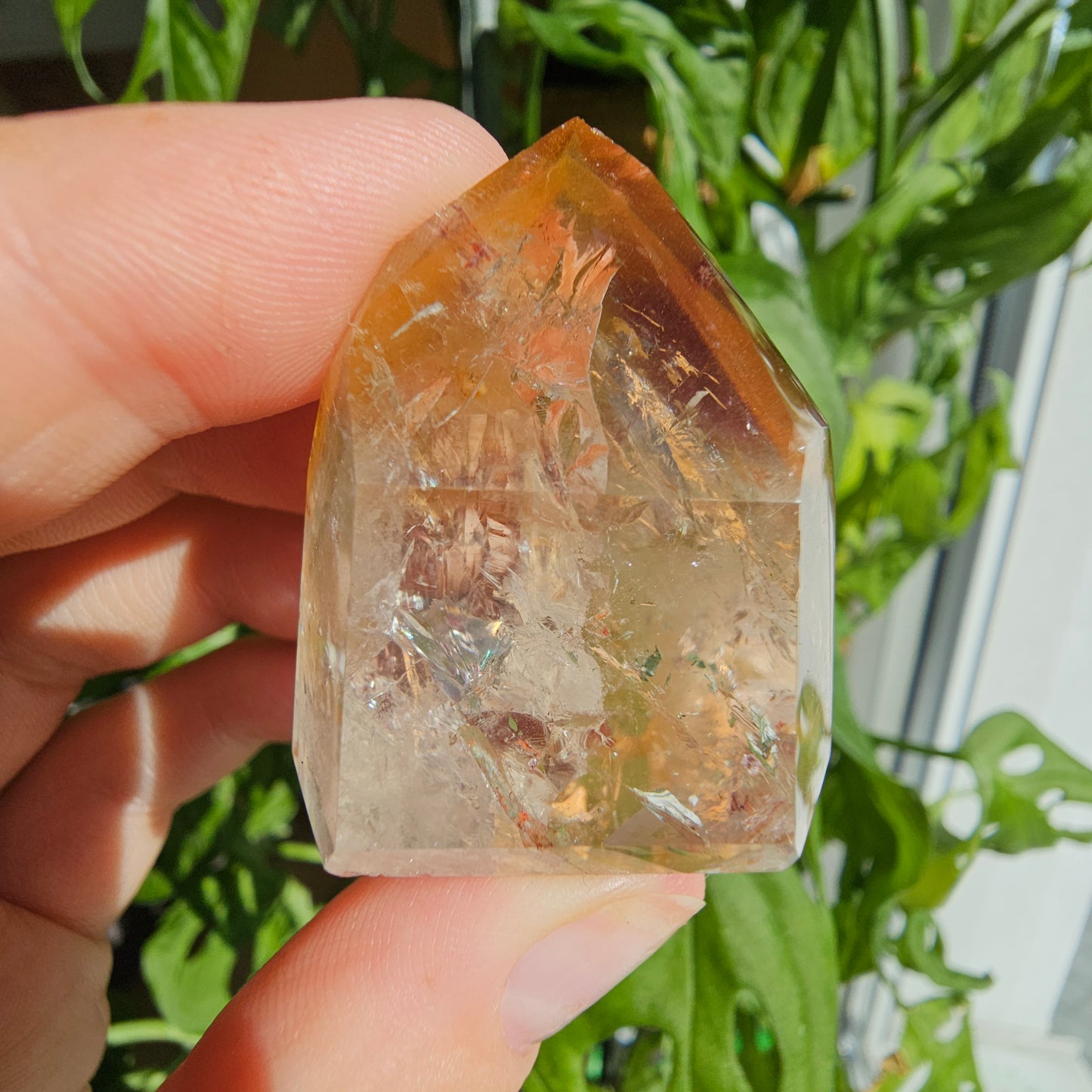 "Dreamcoat Lemurian" Quartz Tower #32L