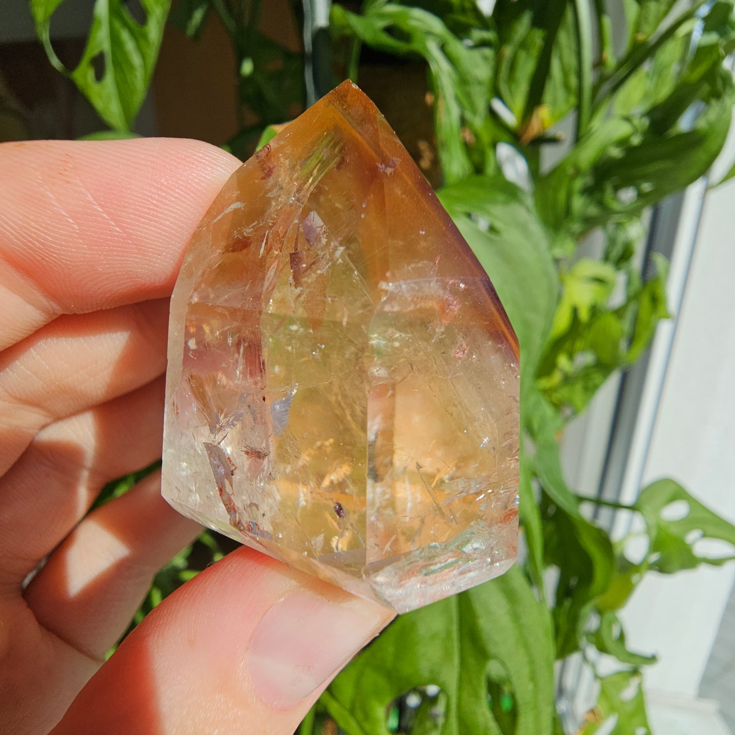 "Dreamcoat Lemurian" Quartz Tower #32L