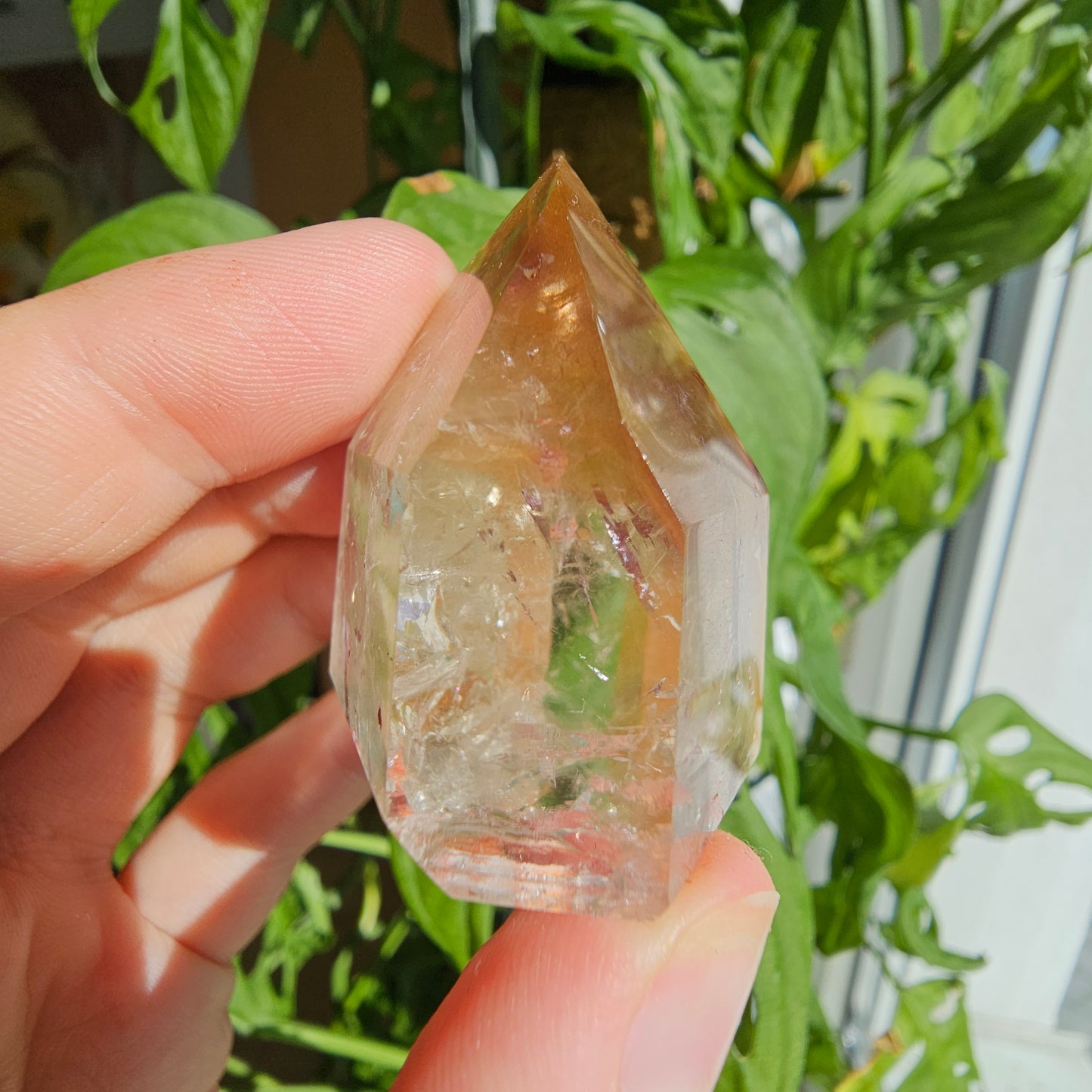 "Dreamcoat Lemurian" Quartz Tower #32L