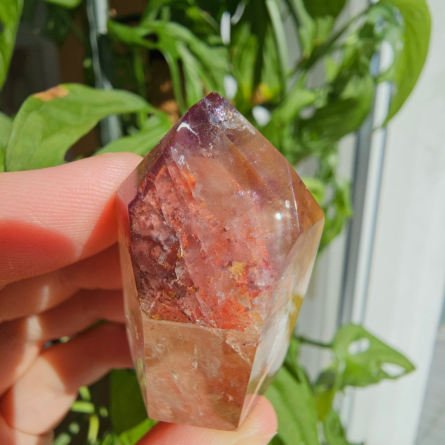 “Dreamcoat Lemurian” Quartz Tower #25Q