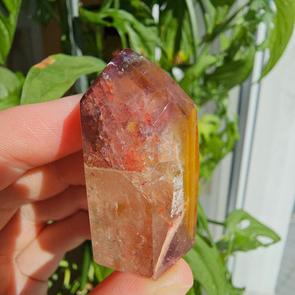 “Dreamcoat Lemurian” Quartz Tower #25Q