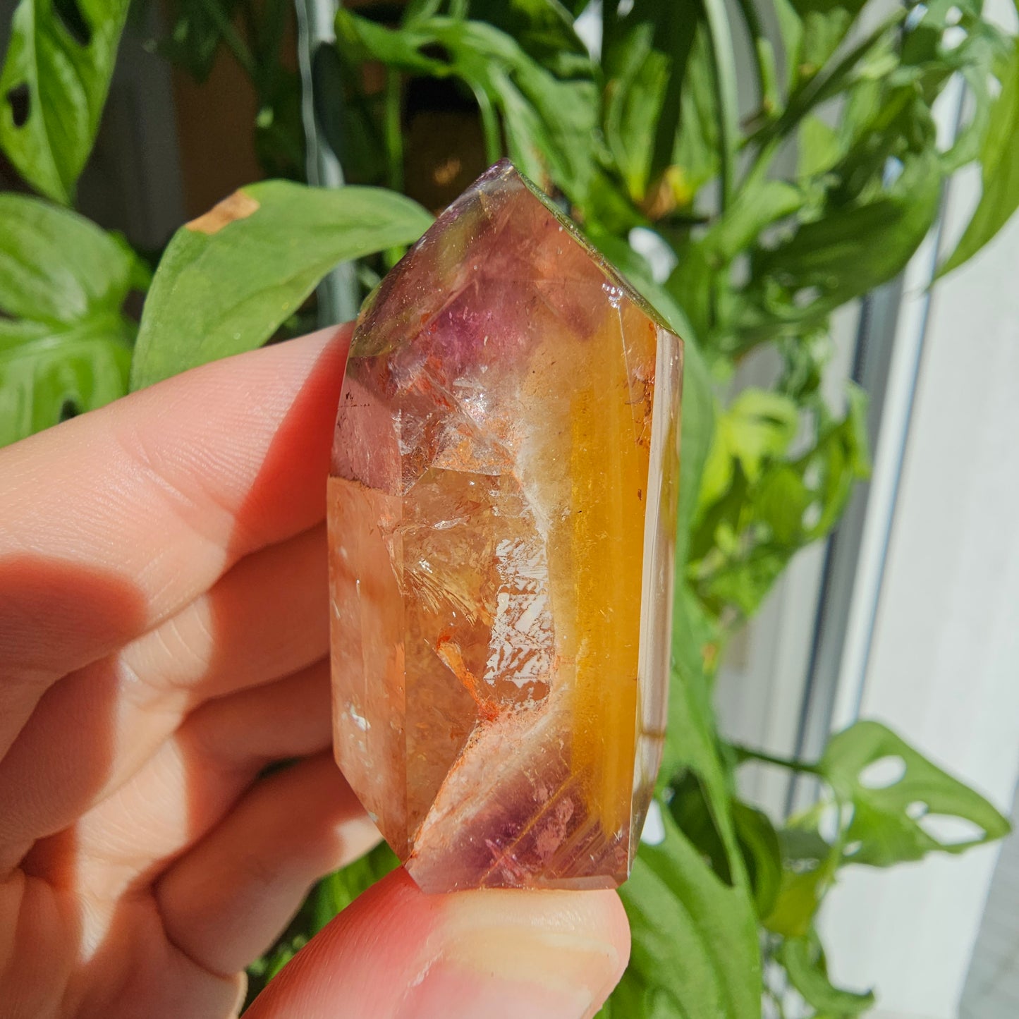 “Dreamcoat Lemurian” Quartz Tower #25Q